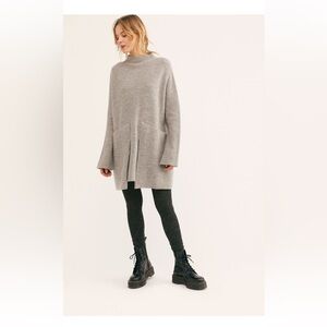 Free people Zoe Swit Dress, grey, size XS